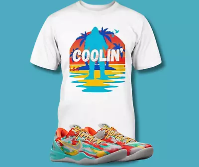 SNEAKER EFFECT TEE SHIRT TO MATCH  NIKE Kobe 8 Venice BEACH 8s Sneaker • $27.59