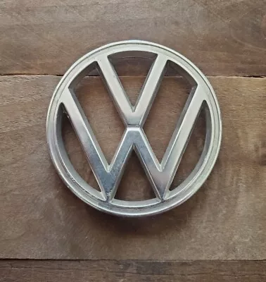 Vintage Volkswagen Beetle Hood Emblem German Original VW 3.25” • $19.95