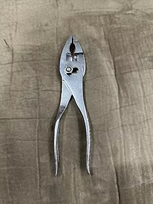 $25.60 • Buy Vintage Snap-On USA Vacuum Grip No.137 Slip Joint Pliers W/ Cutters 7-1/2  Long