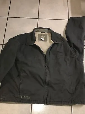 Columbia Sportswear Jacket River Lodge Hunting Style Coat Gray Men's XXL • $17.99