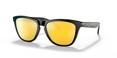 Oakley FROGSKINS (Asian Fit) Polished Black 24K Iridium Polarized OO9245-C054 • $250