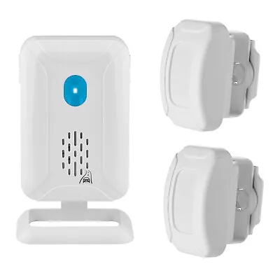 Outdoor Wireless Motion Sensor Alarm Driveway Detector Waterproof 1Alarm+2Sensor • $33.99