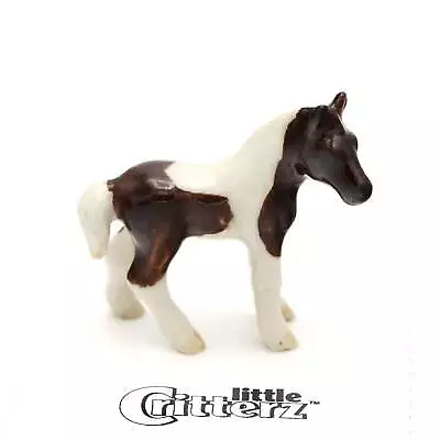 Little Critterz Horse - Wild Pony  Misty  Animal - Miniature Porcelain Figurine • $12.99