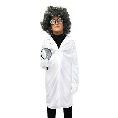 £12.99 • Buy Kids World Book Day Mad Scientist Professor Fancy Dress Costume Accessories