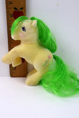 Vintage MLP My Little Pony - Magic Star - G1 So Soft SS Rearing Pose Flocked • $17.99