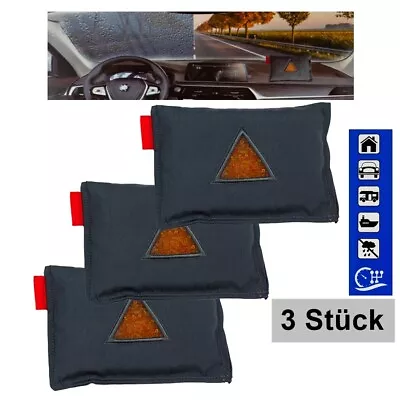 £18.94 • Buy 3x Car Dehumidifier Dehumidifier Cushion Room Humidifier Reusable Car