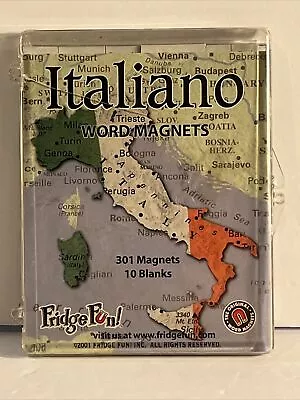 Italian Magnetic Poetry Kit Italiano - Over 375 Words + Refrigerator Magnets • $12.93