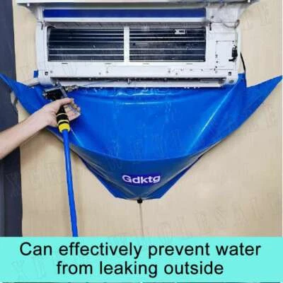 $19.49 • Buy Air Conditioner Wash Cover Cleaning Bag Wall Mounted Protector Waterproof Kit AU