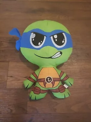 TEENAGE MUTANT NINJA TURTLES Leonardo 12  Plush Pillow Pre Owned  • $17