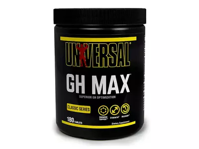 Universal Nutrition GH MAX 180 Tablets | Superior GH Support Formula • £37.99