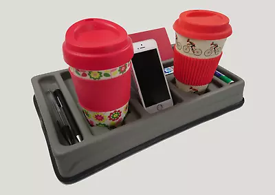 Dash Tidy Cupholder VW Transporter T4 With Upright Phone Pocket UK Dubplastics • $35.48