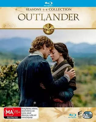 $109.95 • Buy Outlander Complete Season Series 1, 2, 3 & 4 Blu Ray Box Set New Sealed RB