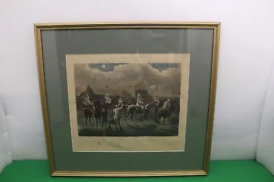 Antique Engraving After Henry Alken  The First Steeplechase On Record  Plate 1 • £44.95