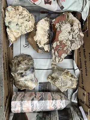 Rock Mineral Crystal Polished Stone & More Estate Collection Lot • $29.95