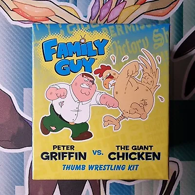 Family Guy Peter Griffin Vs The Giant Chicken Thumb Wrestling Kit Paperback • $38