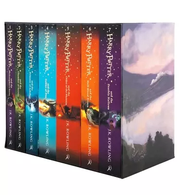 BRAND NEW Harry Potter 8 Books Complete Collection Boxed Gift Set By JK Rowling! • $67.99