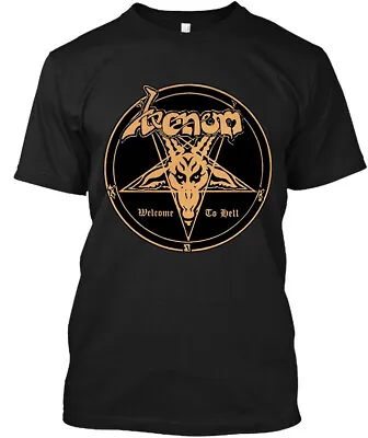 NWT Venom Welcome To Hell English Heavy Metal Band Graphic Retro T-Shirt S-4XL • $18.99