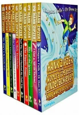 Hank Zipzer Collection 10 Books By Henry Winkler And Lin Oliver Set Brand NEW • £15.70