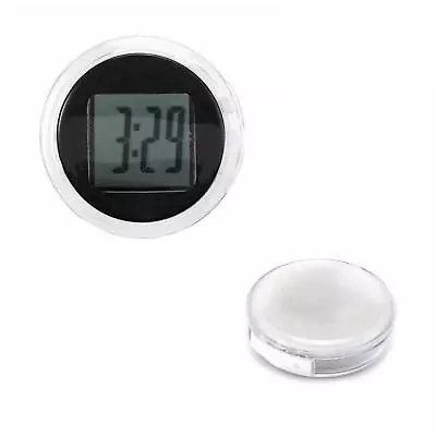Mini Waterproof Motorcycle Digital Clock Watch W/ Stick Motorbike Time Display C • $4.97