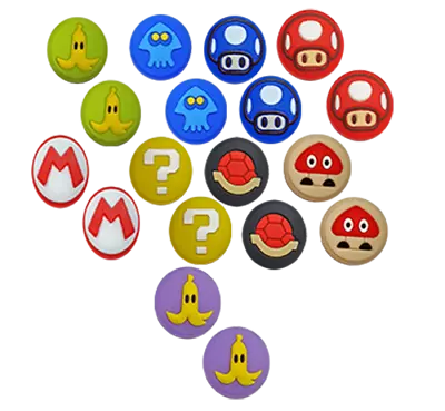 $9.90 • Buy Thumb Grips X 2 For Switch/Switch Lite & N64 Cover Caps Mario