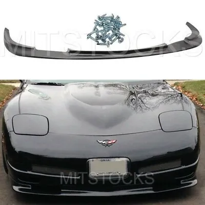 For 97-04 Corvette C5 ZR1 Style ADD-ON Front Bumper Lip Spoiler Chin PU Splitter • $98.88