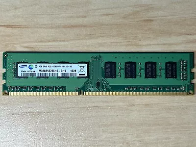 Samsung 4GB 1333MHz 2Rx8 PC3-10600U-09-10-B0 DDR3 Desktop RAM / Memory • $9.55