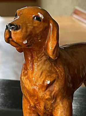 Likely Mortens Studio Scarce Vintage Irish Setter Dog Figurine • $50