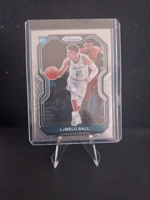 $35 • Buy 2020-21 Prizm LAMELO BALL Base Rookie Card RC #278 Charlotte Hornets