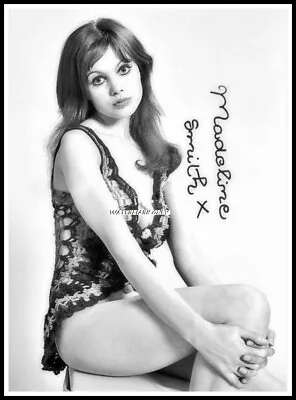 Madeline Smith Autographed Cotton Canvas Image. Limited Edition (MS-204)  • $12.11