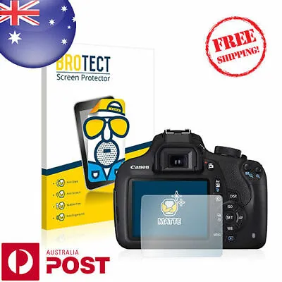 Canon EOS 1200D  -  2 X Matte Screen Protectors - BROTECT® - P003 • $5.99