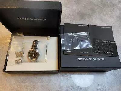 Porsche Design Watch P10 6602.41.40 Automatic Eterna With Box Wristwatch Japan • $1377.50