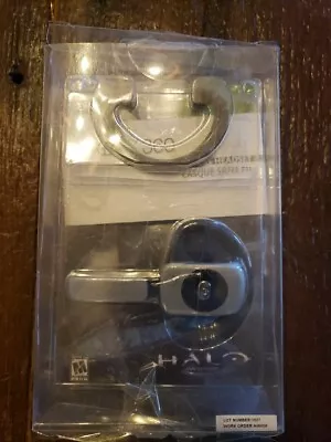 Halo Reach Wireless Earpiece Headset For Xbox 360 Microphone Silver • $50