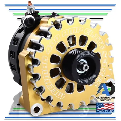 Mechman 400 Amp RVC Bypass High Output Alternator 2014+ Chevrolet GMC Cadillac • $699