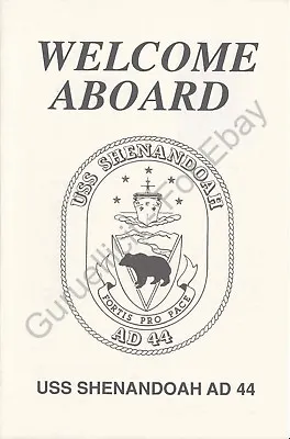 USS Shenandoah (AD 44) - US Navy Welcome Aboard Program - 1990 • $12.99