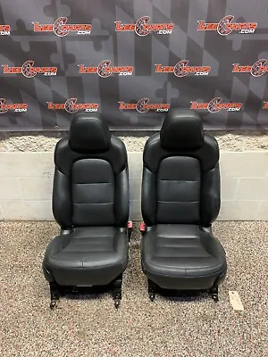 2013 Corvette C6 Grandsport Oem Black Leather Front Seats Pair Used • $1999.98