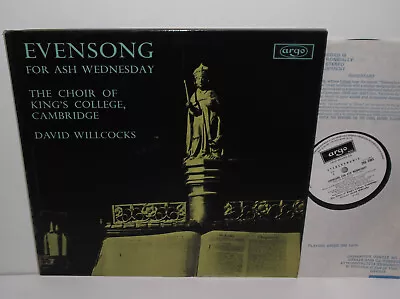 ZRG 5365 Evensong For Ash Wednesday King's Cambridge HP TAS List White Label • £14.99