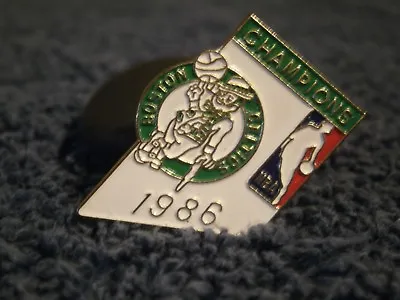 1986 World Champion Boston Celtics Vintage Pin Unique & Rare! Price Reduced!!! • $16.95