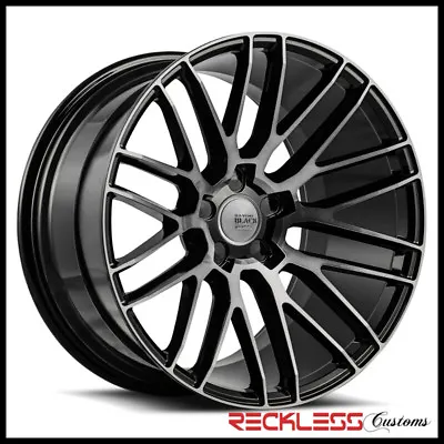 Savini 19  Bm13 Ddt Black Concave Wheels Rims Fits Benz C117 Cla250 Cla45 • $1750