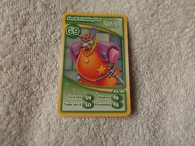 £0.99 • Buy Morrisons- Disney Paris: 20th Anniversary  SHERIFF OF NOTTINGHAM  #G9 Trade Card