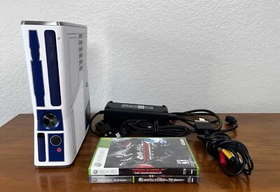 Star Wars Limited Edition Xbox 360 R2D2 Console Great Condition WORKS 2 Games! • $149.99