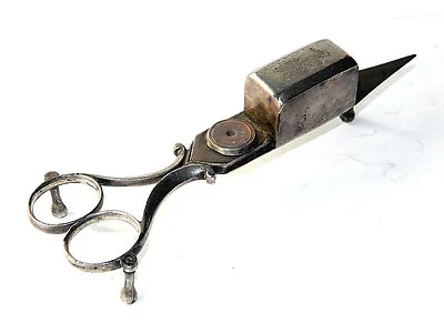 £100.79 • Buy Antique Victorian CANDLE DOUTER SNUFFER Authentic Ca.1900s