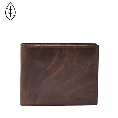 Fossil Derrick Flip ID Bifold ML3681201 Dark Brown  • $57