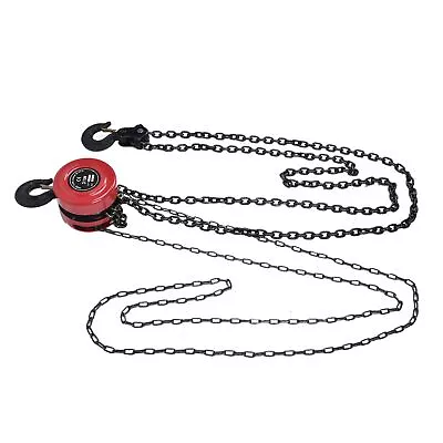 Industrial Manual Hand Lift Chain Block Hoist Ratchet Lever With Hook 3Meters • £349.42