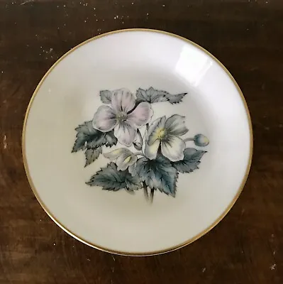 Vintage - Royal Worcester - Trinket / Pin Dish - Japanese Anemone Spray • £9.99