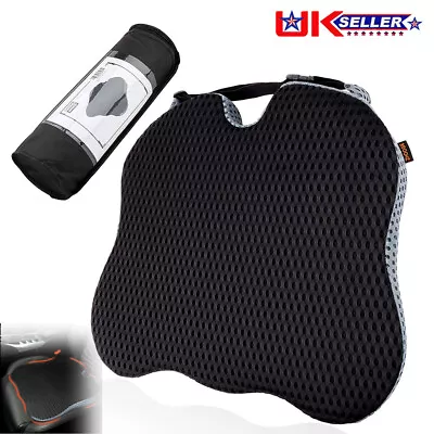 Memory Foam Car Seat Cushion For Driving Wedge Driver Booster Office Chair Pad ~ • £17.90