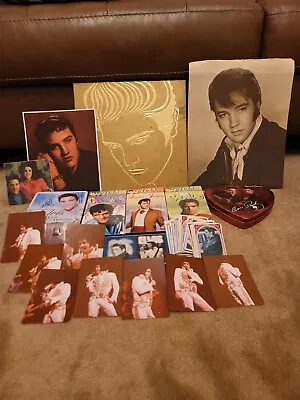 Huge Elvis Presley Collection❤️ Original Photos 1978 Collector Cards & More! • $150