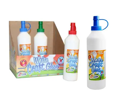 £3.95 • Buy 1 X 250ml Bottles Pva Multi-purpose White Glue School Home Craft Dries Clear