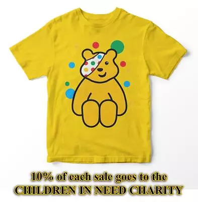 £7.95 • Buy New Kids Boys Girls CHILDREN IN NEED T-Shirt Spotty Charity School Event Tee Top