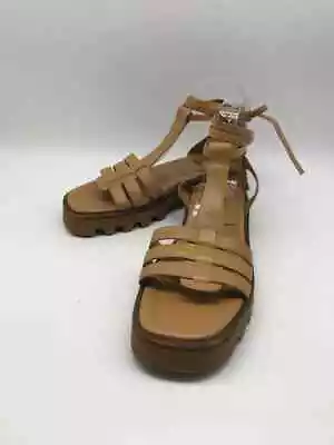 Pre-Owned Zara Tan Size 39 Strappy Sandals • $28.99