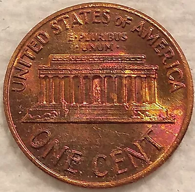 1972 Lincoln Cent - BU UNC - Pulled From A Mint Bag - Beautiful Toning - #197202 • $2.90